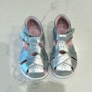 Stride Rite Tulip Sandals - Silver Kids Sandals